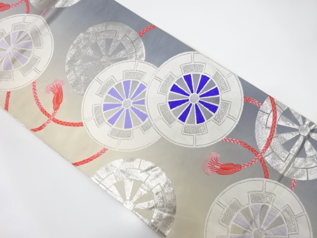 JAPANESE FUKURO OBI / WOVEN GENJIGURUMA